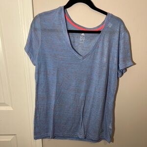 Adidas V-Neck Short Sleeve Tee
